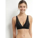 DIM TRIANGLE SOFT PADDED BRA - Dámská krajková vyztužená podprsenka bez kostic - DI000E41 černá 70 A