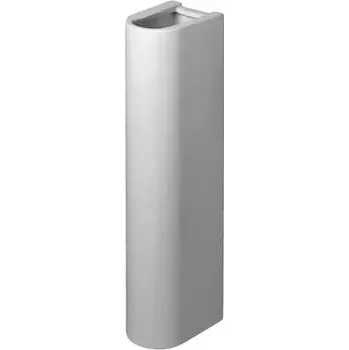 Duravit Starck 3 Sloup pro umyvadlo Starck 3, s WonderGliss, alpská bílá, 08651600001