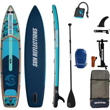 Paddleboard Paddleboard SUN REFLECTIONS XL 12'0'' Ocean mirage - nafukovací - varianta: startovací sada