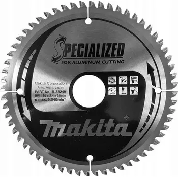 Řezný kotouč Makita B-33249 řezací kotouč na hliník 160x30 mm