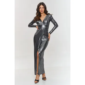 Dámské šaty Dlouhé šaty model 209576 Makadamia 40