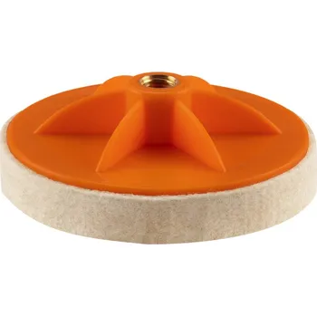 Příslušenství k brusce NEO TOOLS kotouč leštící filc plsť 125x20mm, M14