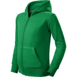 MALFINI® Trendy Zipper Mikina dětská Velikost: 146 cm/10 let, Barva: středně zelená