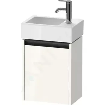 Koupelnový nábytek Duravit Ketho.2 Umyvadlová skříňka 44x36x24 cm, 1 dvířka, panty vpravo, lesklá bílá, K25071R22220000