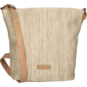 Kabelka Dámská proutěná kabelka růžová - Enrico Benetti Summer 66773, ideální pro letní dny, je lehká, prostorná a stylová | Cooltovka.cz