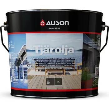 Olej na dřevo Auson Olej z dřevního téru - Černá 3l