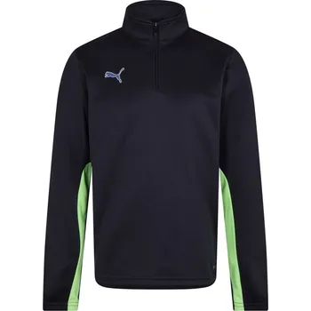 Chlapecká bunda Puma Finesse Performance Quarter Zip Drill Top Junior Navy/Apple 13 let