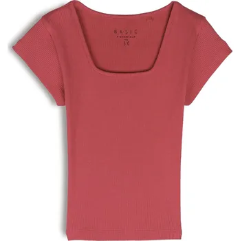 Dámské tričko GATE Základní žebrované tričko 38 224-0861/657