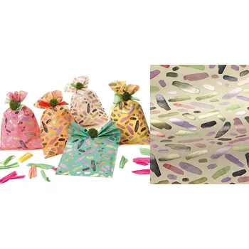 Stuha HračkyXL Sáček celofan 16x25 cm BRUSH AVORIO