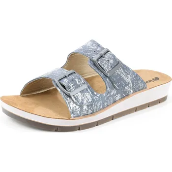 Dámské polobotky Dámské nazouváky INBLU CP50 modré modrá 40