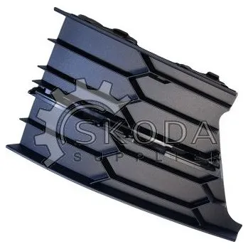Nárazník Větrací mřížka, nárazník ŠKODA Original OEM 3T0853665B 9B9