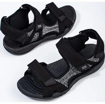 Pánské sandále ČERNÉ PÁNSKÉ SANDÁLY HF05B/G-M Velikost: 44