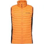 Pánská vesta Columbia POWDER PASS HYBRID VEST S Oranžová, Vínová