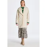 KABÁT GANT COCOON COAT CREAM