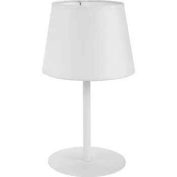 Lampička TK LIGHTING Stolní lampa - MAJA 2935, Ø 20 cm, 230V/15W/1xE27, bílá