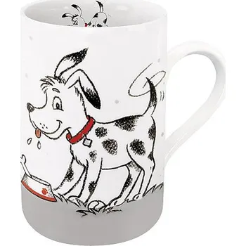 Könitz porcelán, Německo KP - Porcelánový hrnek Hector the dog - hrnek - pes - 320ml