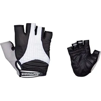 Cyklistické rukavice AUTHOR Rukavice Men Elite Gel k/p L (bílá/černá) - bílá/černá/L