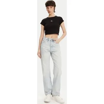 Pánská móda Calvin Klein Jeans Jeansy J20J225132 Modrá Straight Fit 26_32