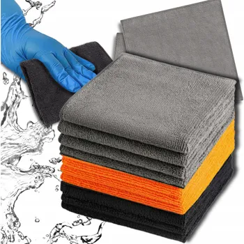 Utěrka Barevné hadříky Utěrka z mikrovlákna 30x30 cm sada 10 ks hadříků