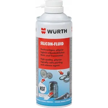 stavební silikon SILIKONOVÝ VE SPREJI TEKUTÝ SILIKON Wurth