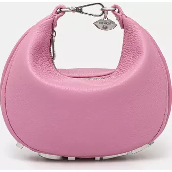 Kabelka Kožená kabelka Silvian Heach FORCELLA růžová barva, RCP25005BO 30X, vel. ONE SIZE