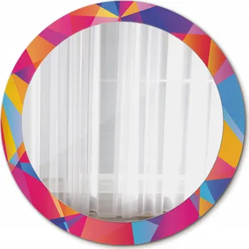 Zrcadlo Moderní zrcadlo Geometrická kompozice 80 cm