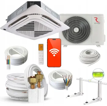 Klimatizace Kazetová klimatizace Rotenso Tenji 14kW pro kancelář + sada 6m Rodigas