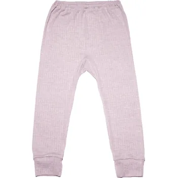 Dívčí legíny COSILANA Dětské legíny merino/bavlna/hedvábí Cosilna šedý melír Velikost: 116