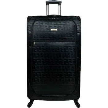 Malý palubní kufr na 4 kolečkách s expandérem 40 l S209 černá