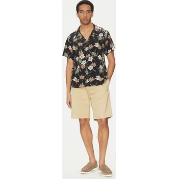 Pánská košile BOSS Košile Beach 50535793 Černá Regular Fit M