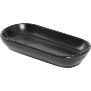 Talíř Talíř FAMELIO oválný, černý 16 cm 725470