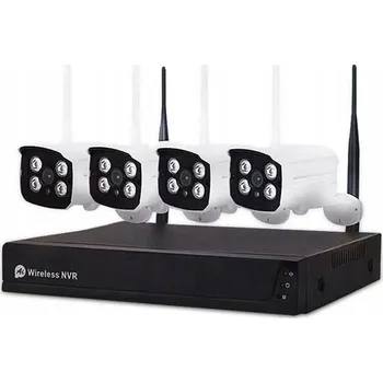 IP kamera SADA 4 WIFI KAMER S NAHRÁVACÍM ZAŘÍZENÍM A APLIKACÍ TUYA MAZIVO