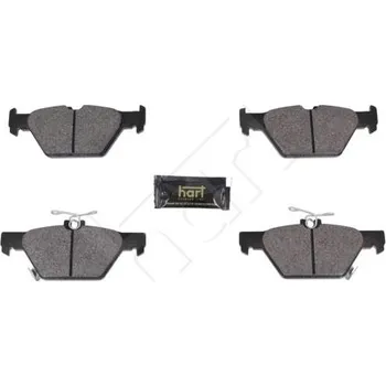 Brzdová destička Sada brzdových destiček, kotoučová brzda HART 261 728