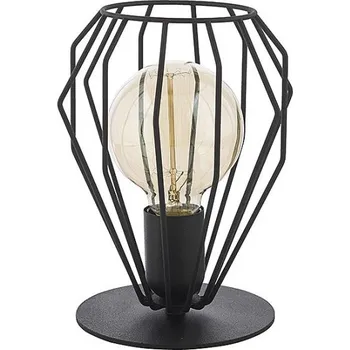 Lampička TK LIGHTING Stolní lampa - BRYLANT 3032, Ø 17 cm, 230V/15W/1xE27, černá