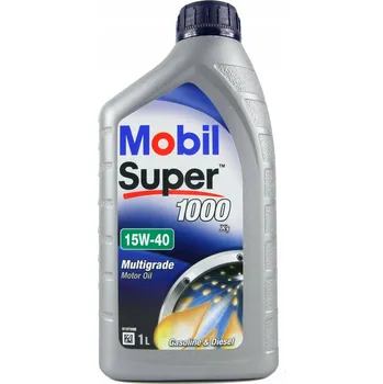 Motorový olej OLEJ 15W-40 MOBIL SUPER 1000 X1 1L