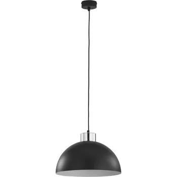Svítidlo TK LIGHTING Lustr - TEDI 6021, Ø 33 cm, 230V/15W/1xE27, černá/chrom/bílá