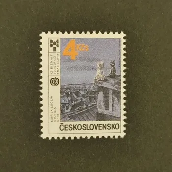 Poštovní známka Známka ČSR, 4 Kčs, Pof.2807**