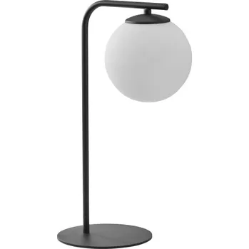 Lampička TK LIGHTING Stolní lampa - CELESTE 5462, 230V/15W/1xE27, bílá/černá