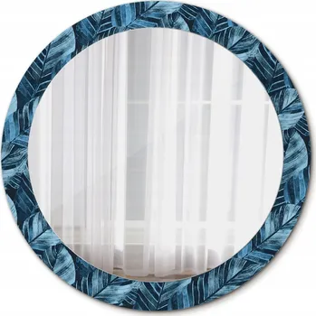 Zrcadlo Nástěnné Zrcadlo Rám Glamour Listy džungle 80 cm