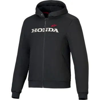 Moto bunda Bunda CHROME V3 SPORT HOODIE HONDA kolekce, ALPINESTARS (černá/krémová/červená) 2026 (Velikost: XL)