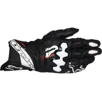 Moto rukavice Rukavice GP PLUS R V3, ALPINESTARS (černá/bílá) 2026 (Velikost: XS)