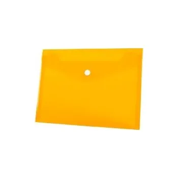 Obálka Kolorowa KOPERTA Na Dokumenty Z Zatrzaskiem A5 OBÁLKA Pomeranč Tetis