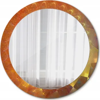 Zrcadlo Zrcadlo Nástěnné do koupelny Spirala abstrakce 80cm