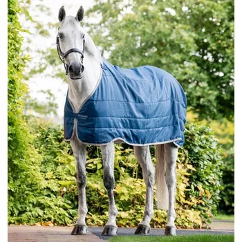 Deka pro koně HORSEWARE Liner k dekám Ionic Horseware, 50 g, imperial blue/silver & navy Délka zad: 125 cm