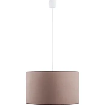 TK LIGHTING Lustr - RONDO 3467, Ø 50 cm, 230V/15W/3xE27, cappuccino/bílá