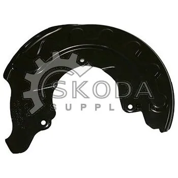 Brzdový kotouč Ochranný plech proti rozstřikování, brzdový kotouč ŠKODA Original OEM 6R0 615 311C