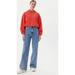 Tommy Jeans Mikina DW0DW20314 Oranžová Relaxed Fit XS