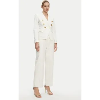 Dámské sako Balmain Sako DF1SG170DB69 Bílá Slim Fit 42