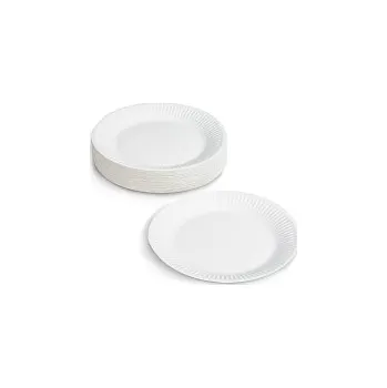 Talíř Papírový talíř průměr 180 mm, 100 ks