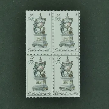 Sběratelství Čtyřblok ČSR, 2Kčs, Pof.2404**